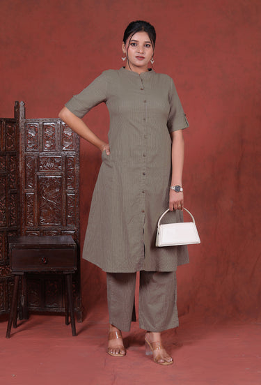 Aurelia Professional Co-ord Set Earthy Cocoa (Gray)