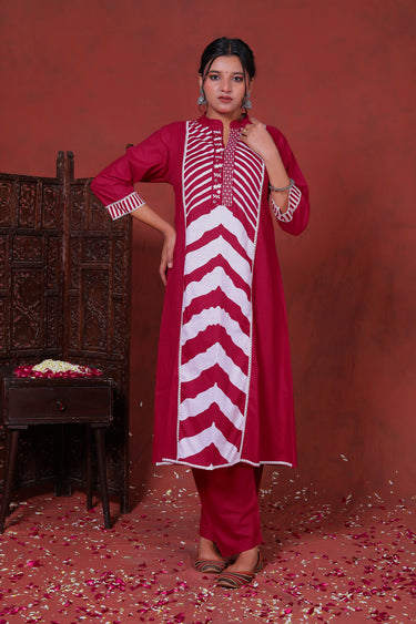 Gulnar 3 Piece Suit Set