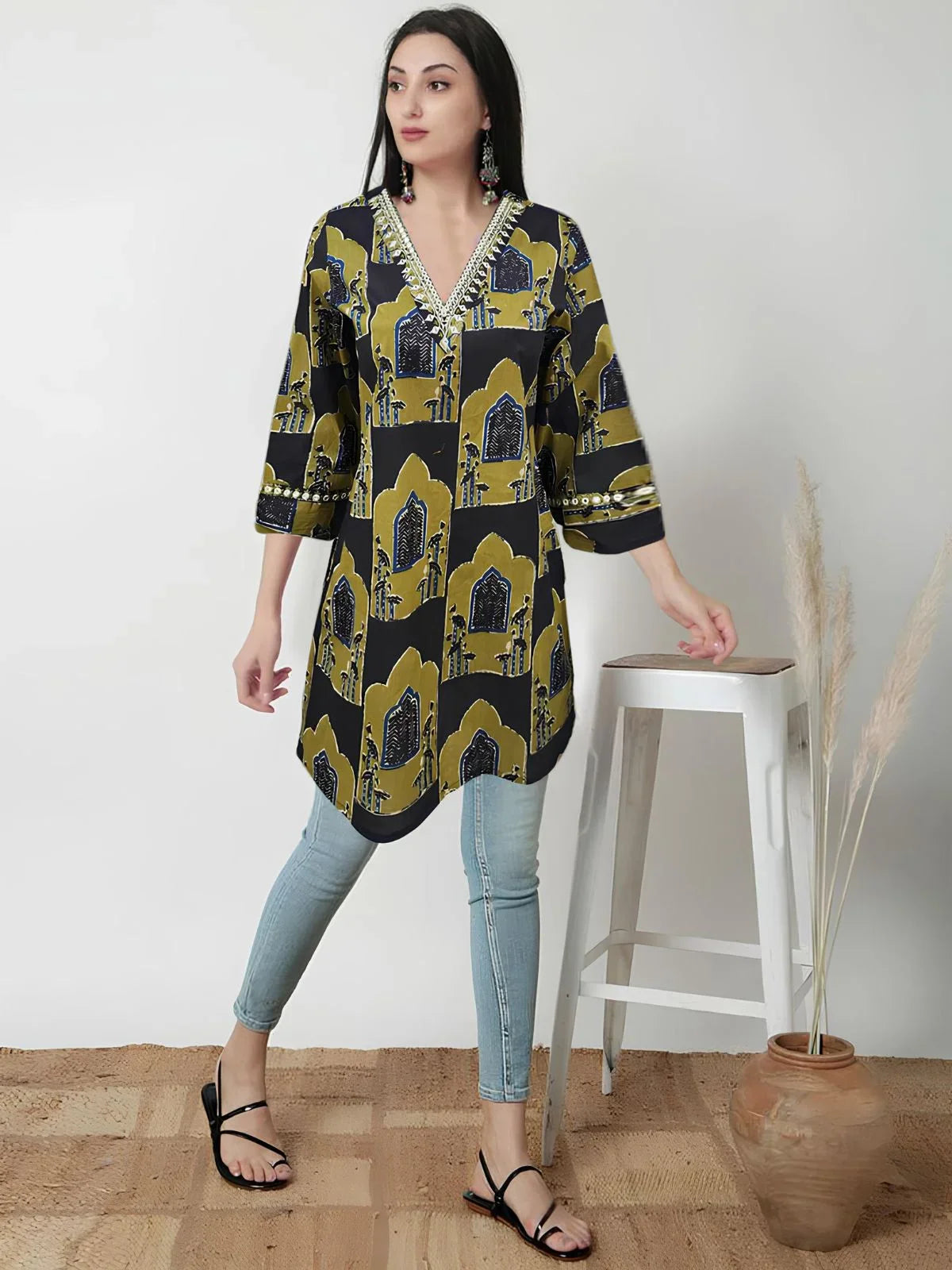 Short Kurtis - Cotton for Regular and Office Use