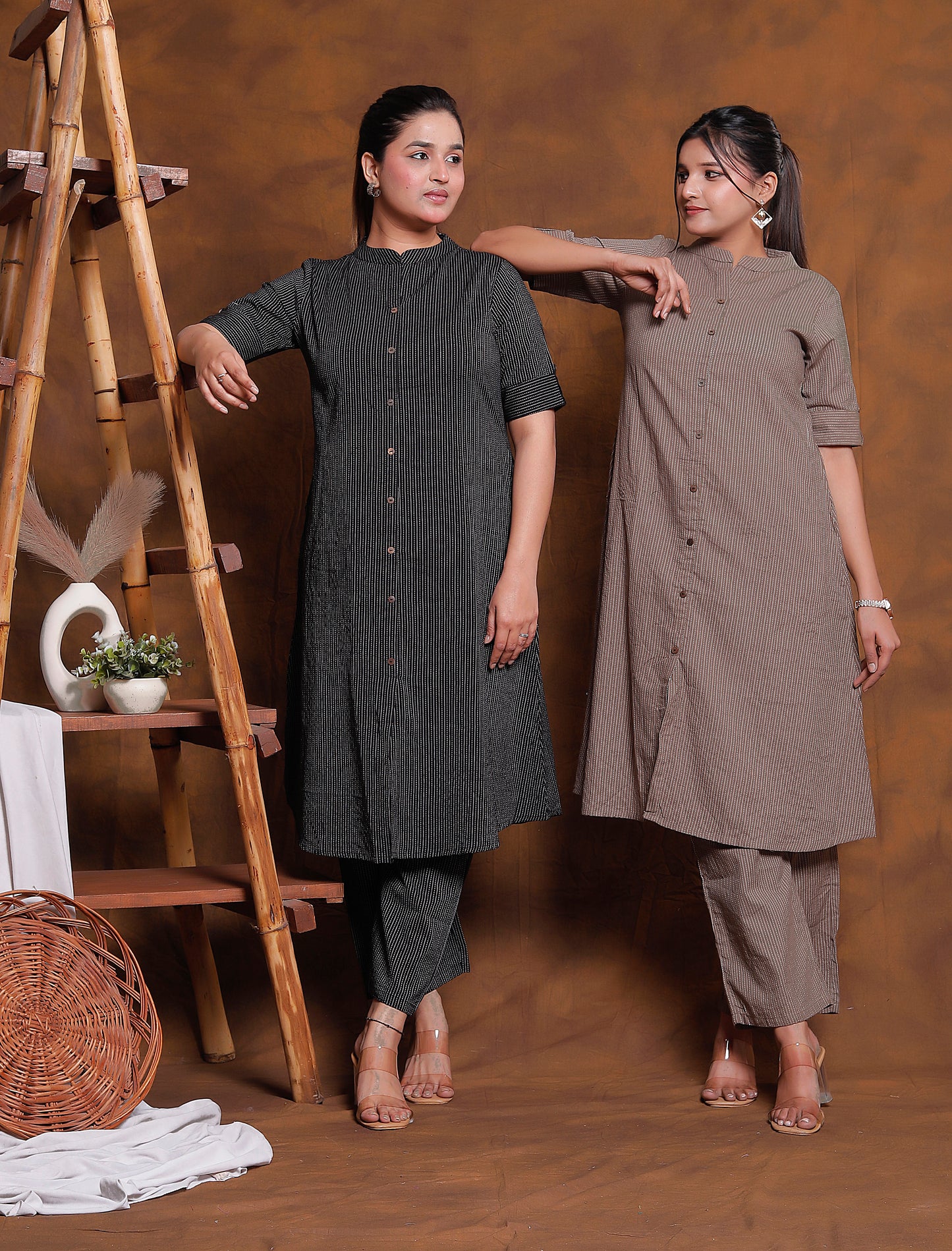 Aurelia Professional Co-ord Set Earthy Cocoa (Gray)