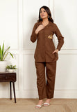 Russet Co-ord Set For Women