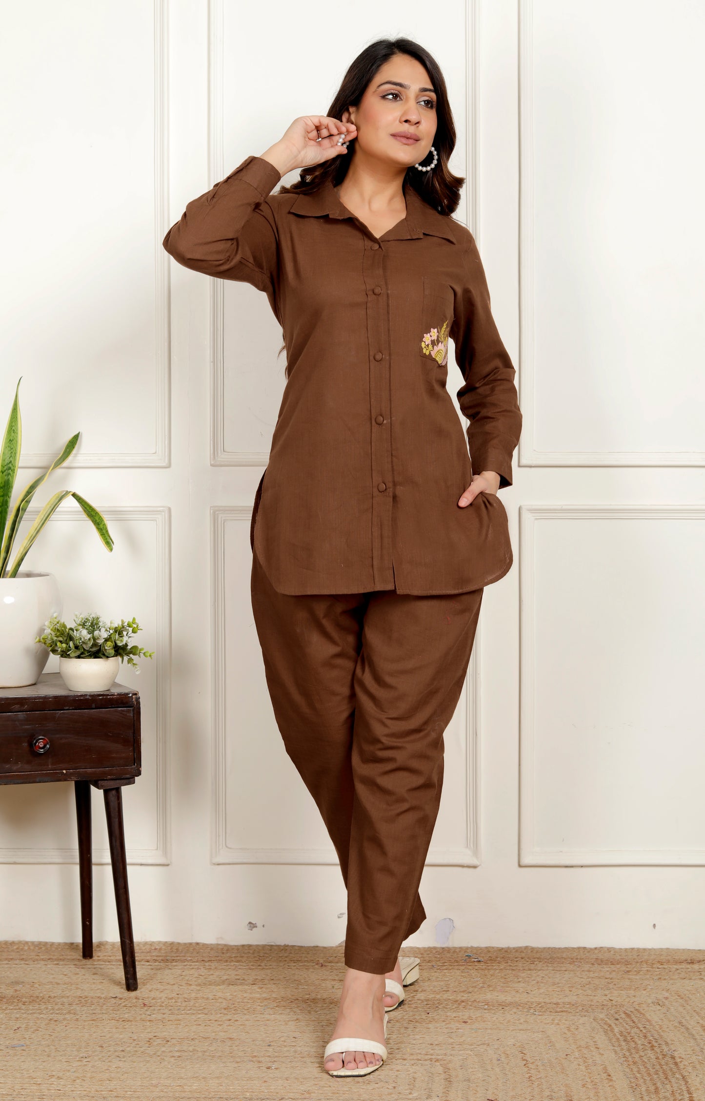 Russet Co-ord Set For Women