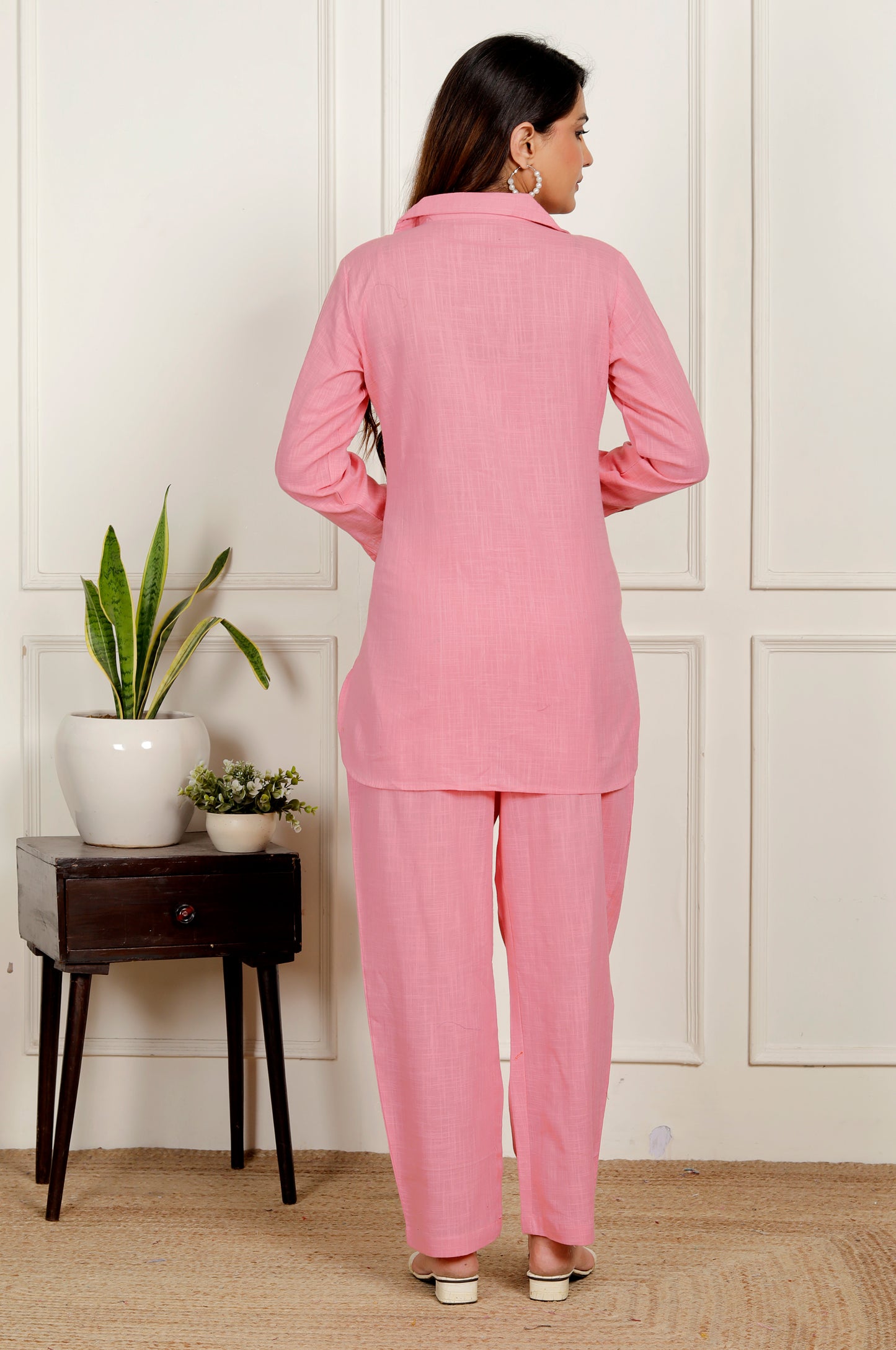 Peach Co-ord Set For Women