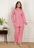Peach Co-ord Set For Women