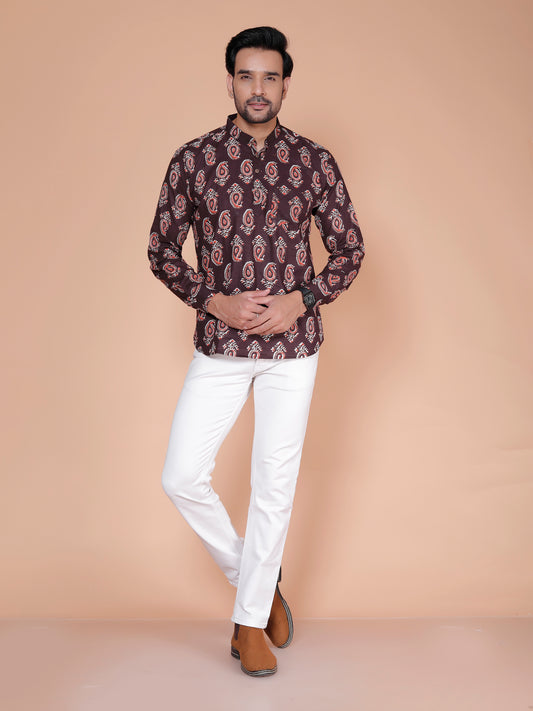 Casual Night Full Sleeve Shirt For Men