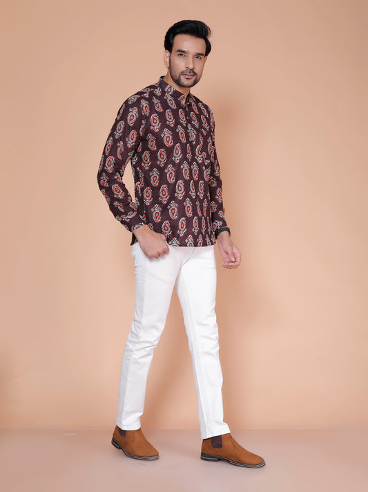 Casual Night Full Sleeve Shirt For Men