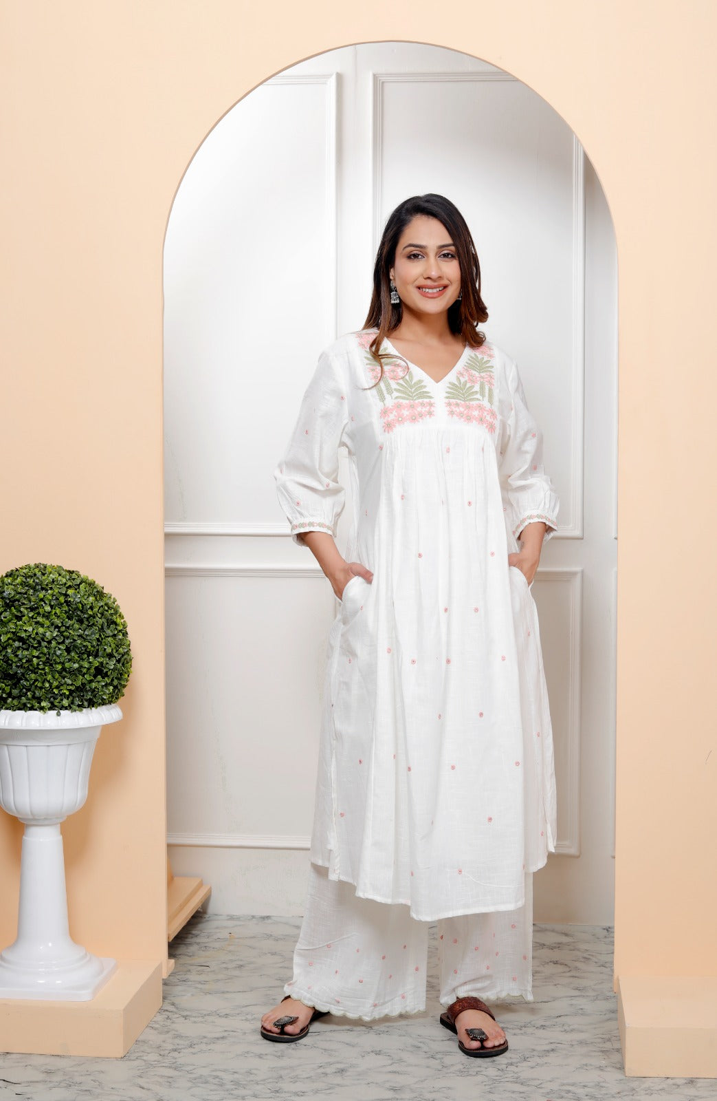 Pure Cotton Kurta Suit For Women