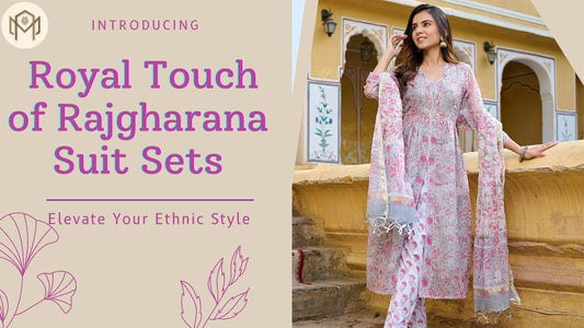 Elevate Your Ethnic Style with the Royal Touch of Rajgharana Suit Sets