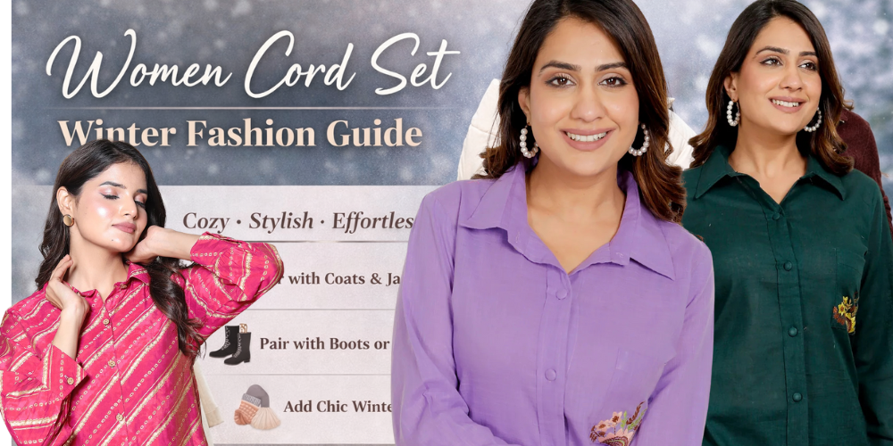 Women Cord Set for Winter: The Ultimate Style & Comfort Guide