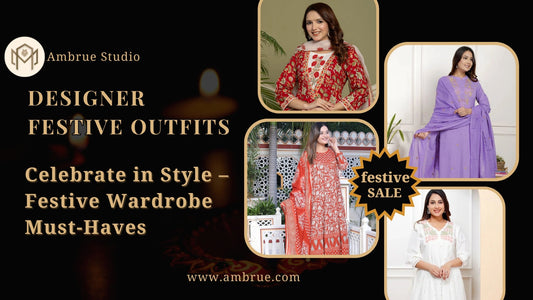 Festive Wardrobe Must-Haves: Designer Dresses & Suit Sets for Women