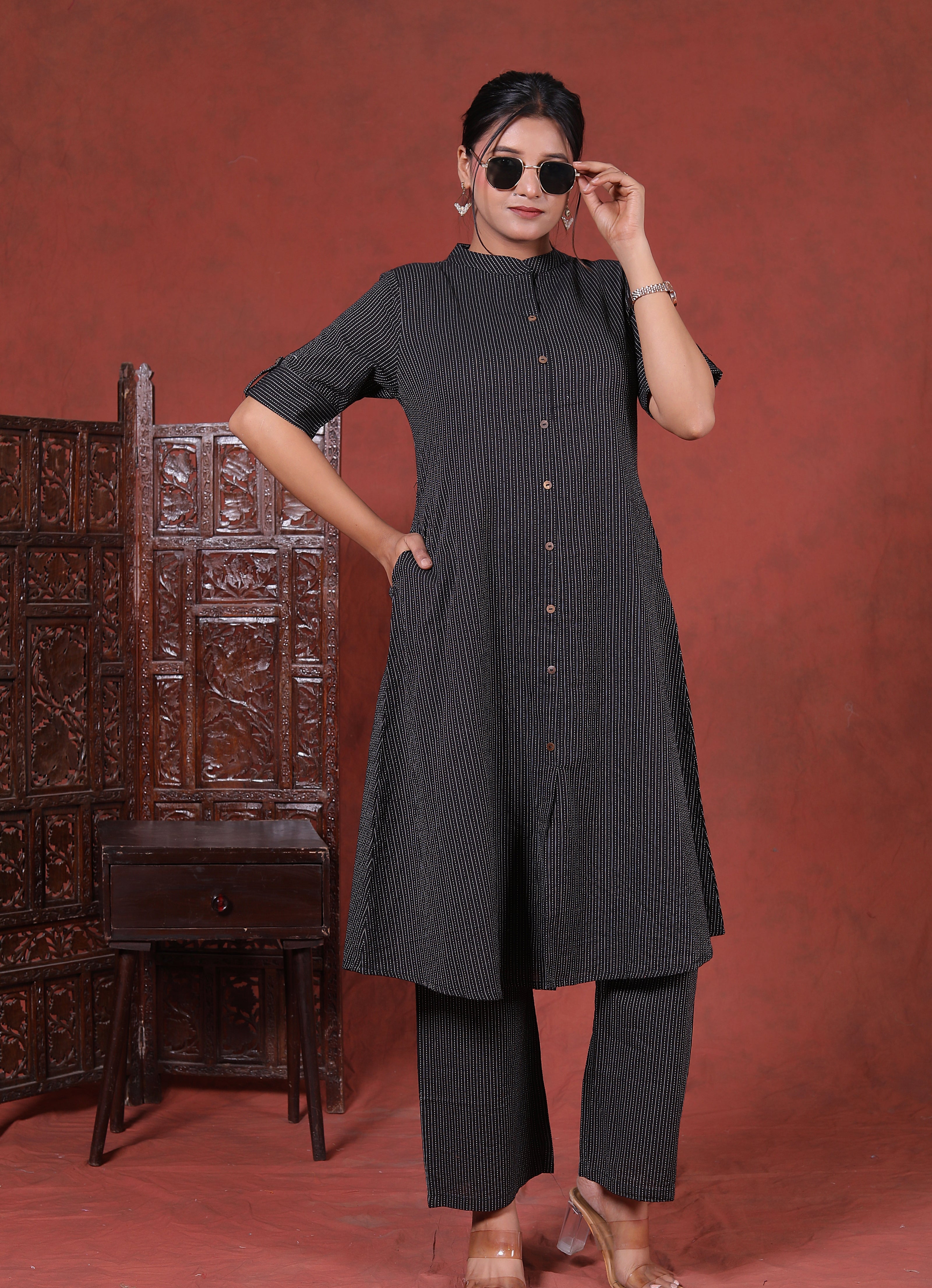 Aurelia Professional Co-ord Set Black