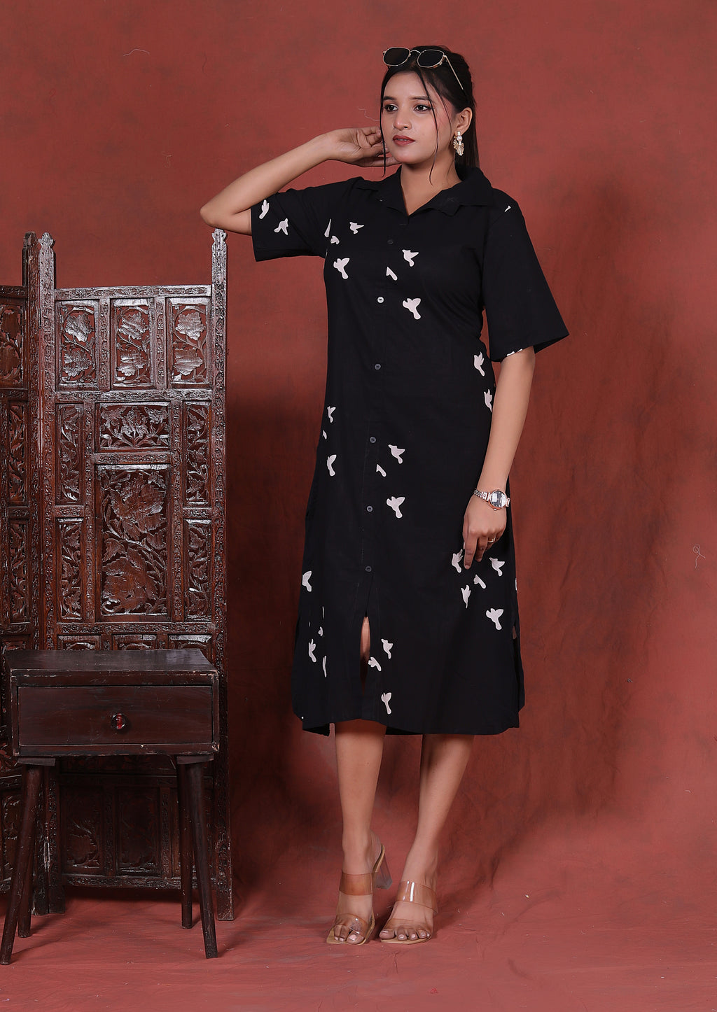 Dove Dress Black