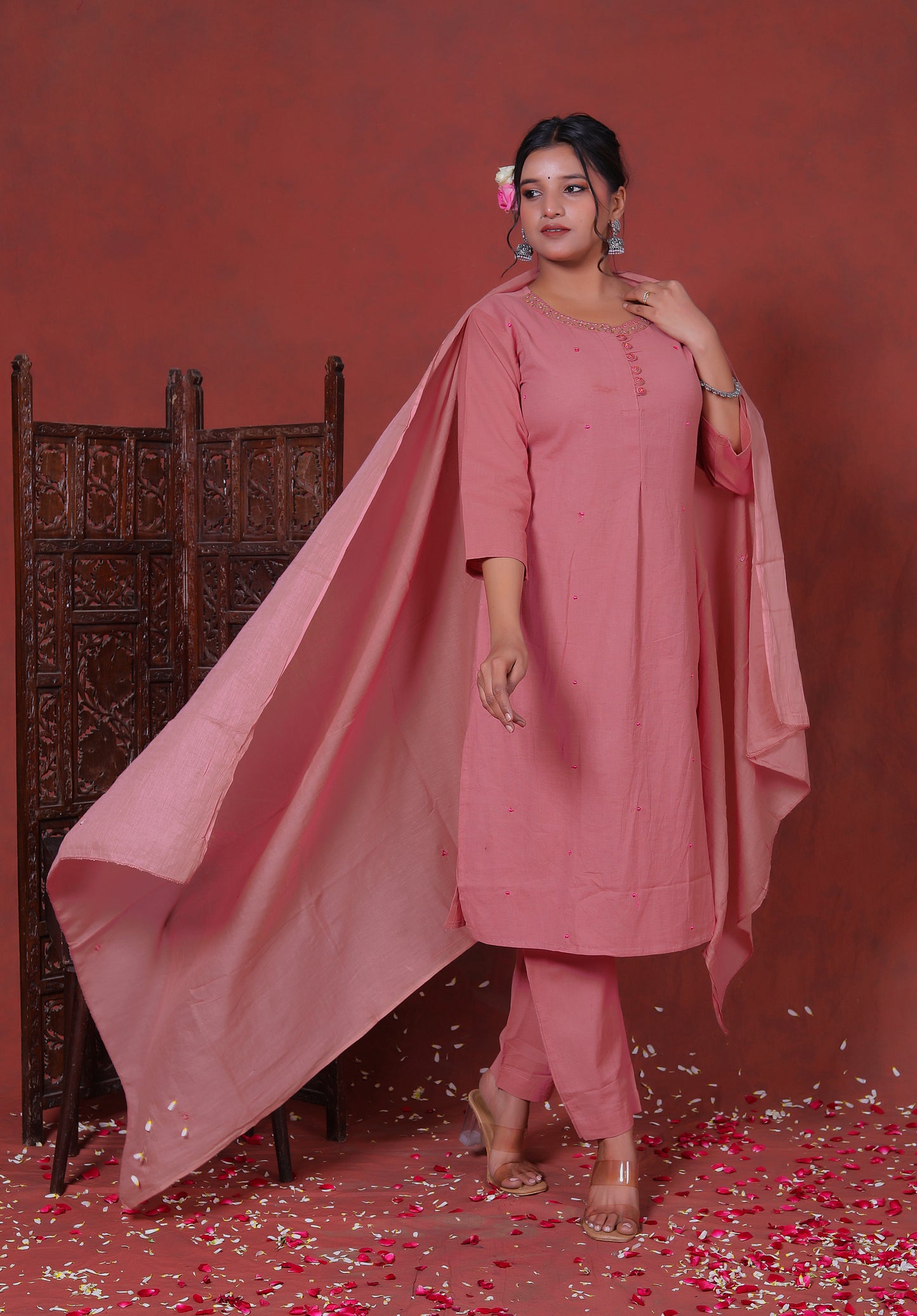 Muted Rosewood Suit Set