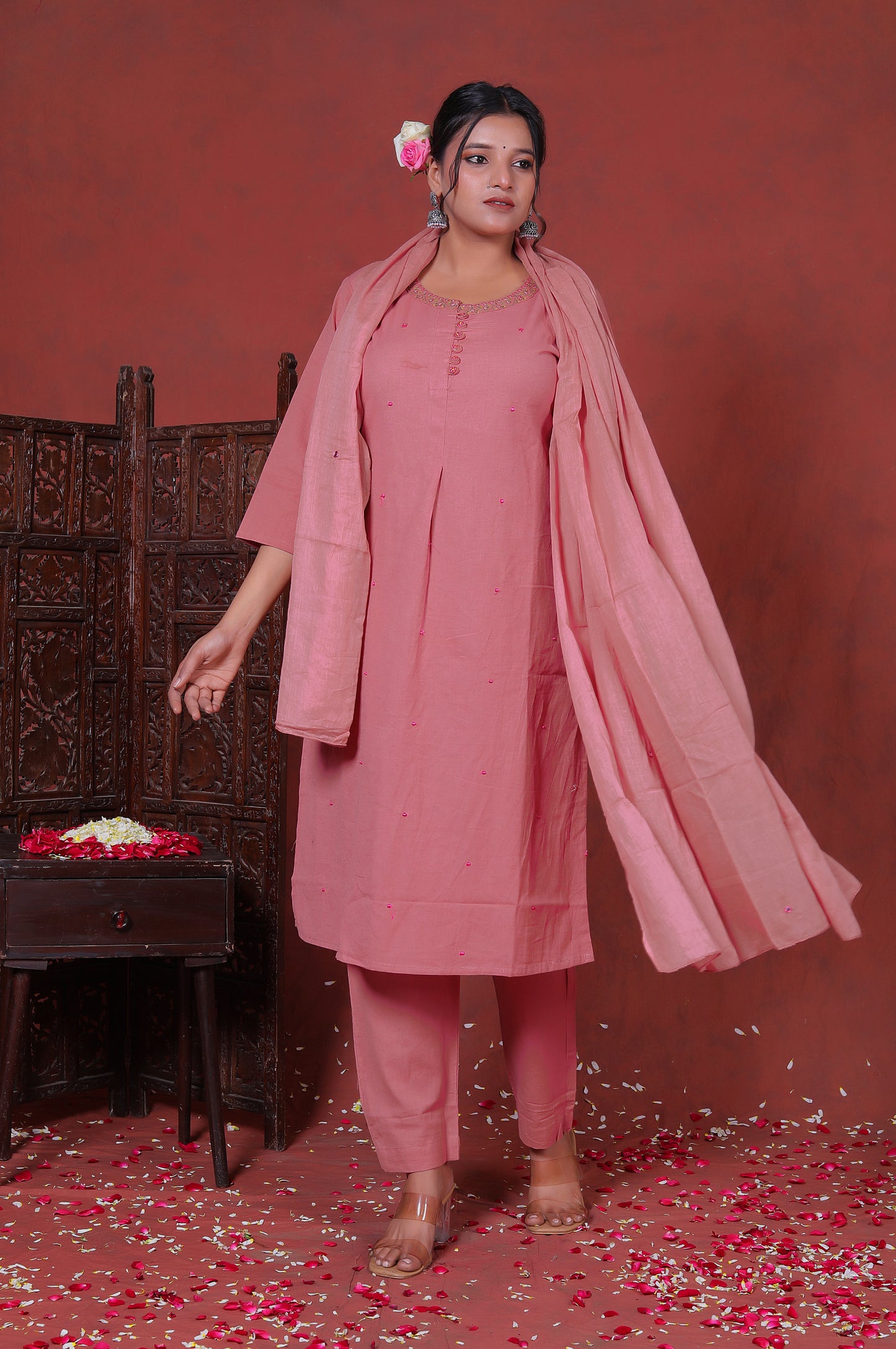 Muted Rosewood Suit Set