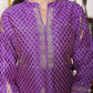 Amethyst Colour Chanderi Suit 3 Piece Set - (Grace in every thread. Elegance in every occasion.)