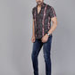 Boho Streak Half Sleeve Shirt – Light on your skin, heavy on style – pure cotton done right.