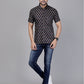 Midnight Floral Handcrafted Cotton Shirt - Designed for movement, made for moments – wear the vibe.
