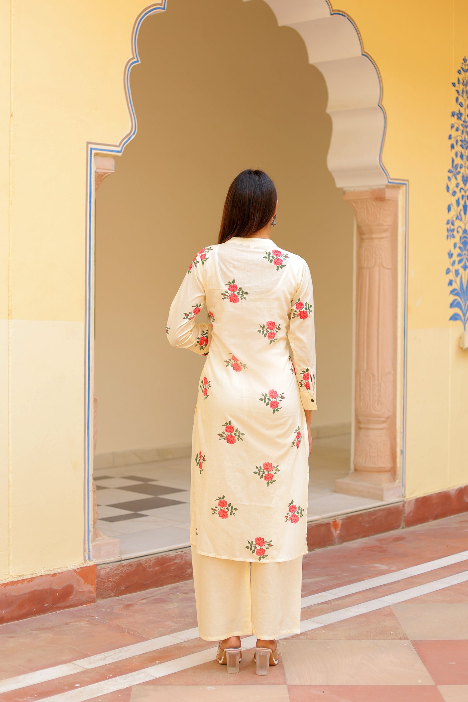 Ambrue Rose Bloom Suit Set