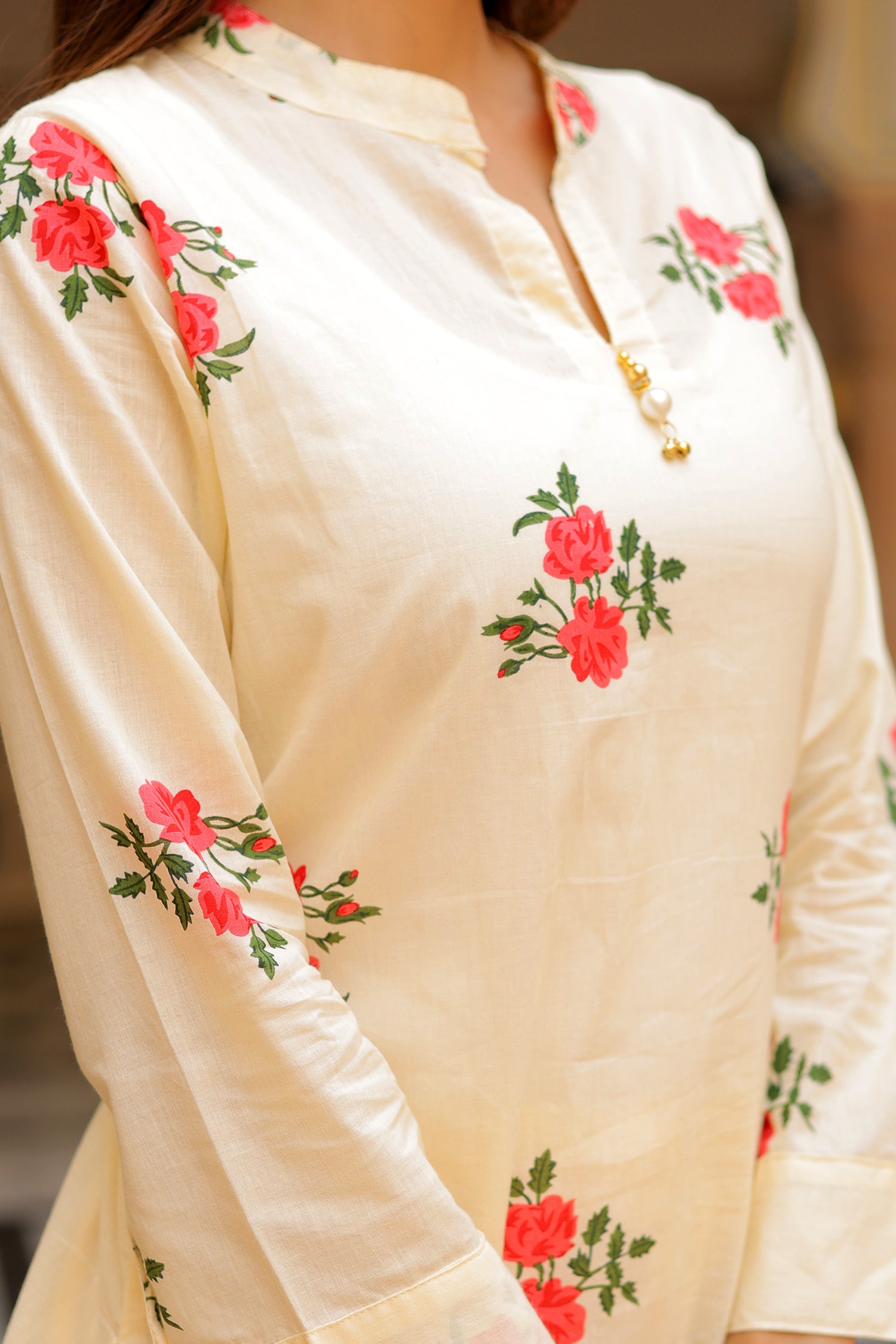 Ambrue Rose Bloom Suit Set