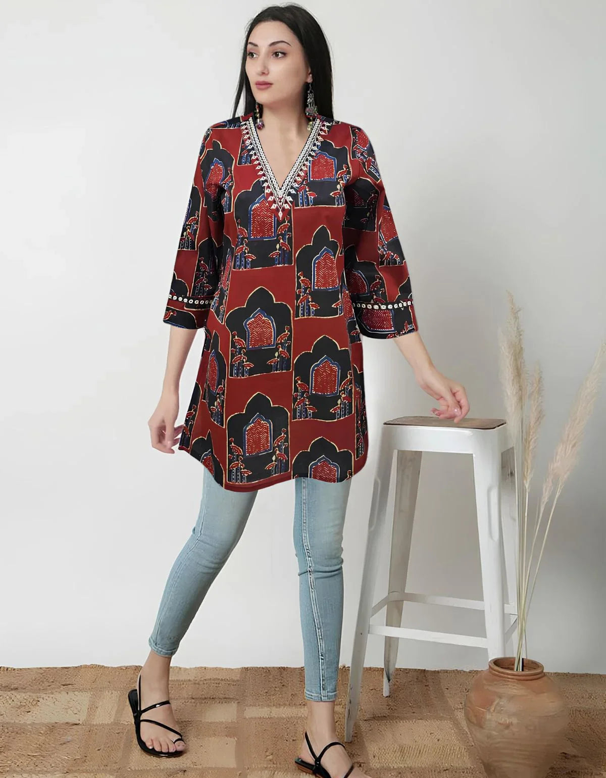 Cotton Short Kurti