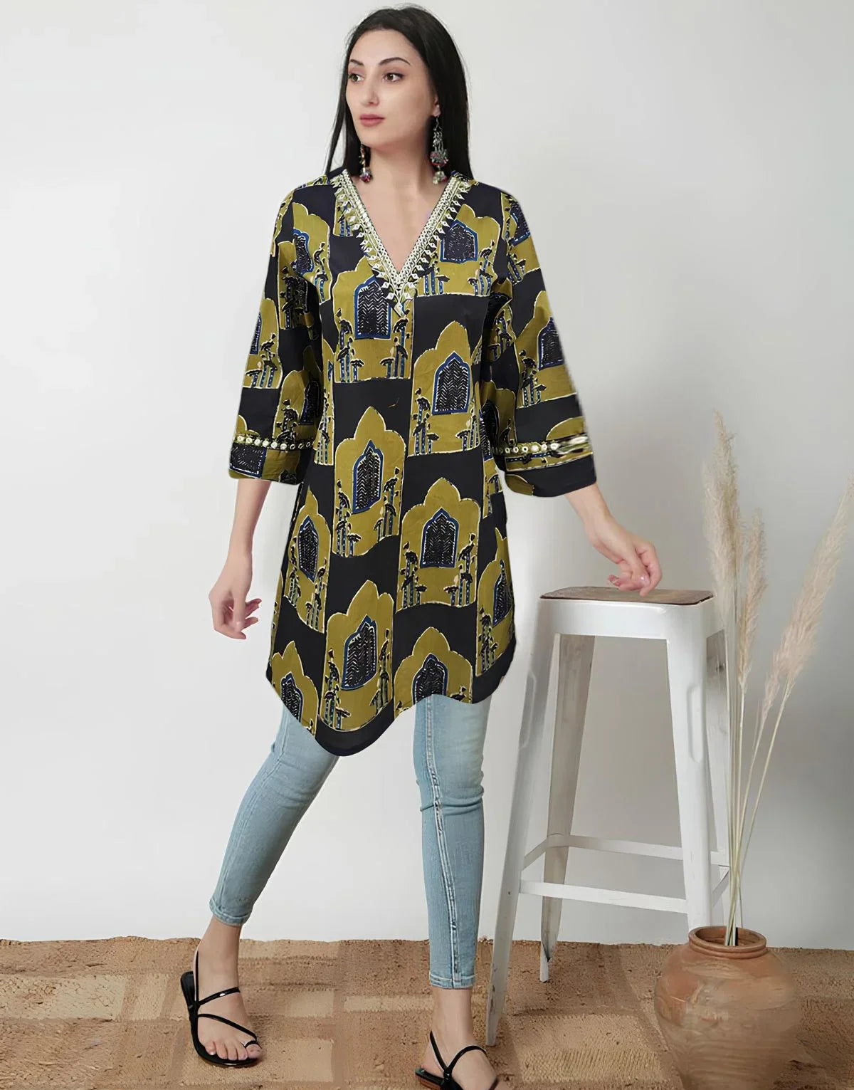 Cotton Short Kurti