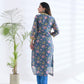 CHANDERI SILK SATRANG EMBROIDERED SUIT SET