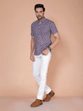 Blue Casual Shirt For Men