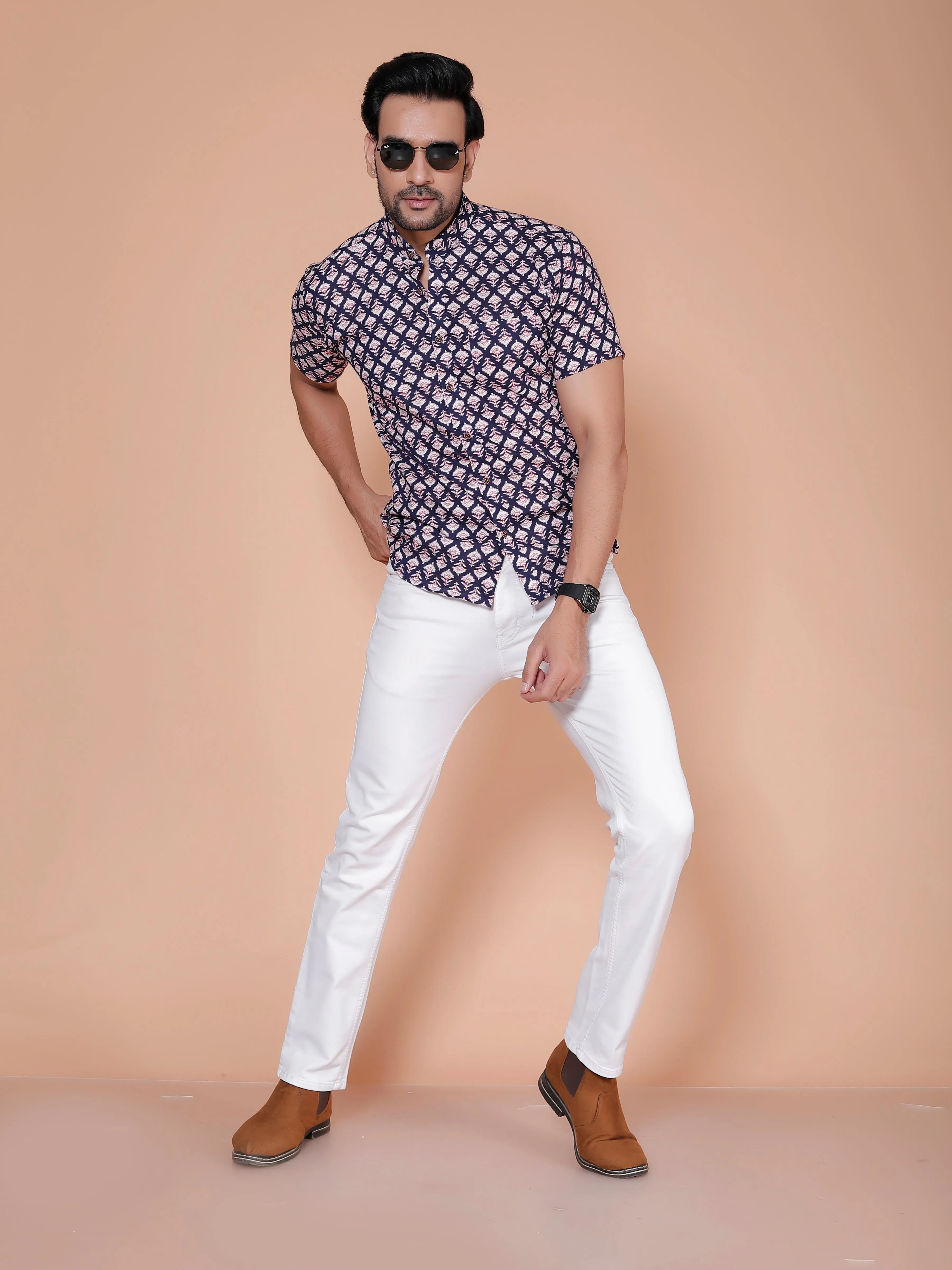 Black Casual Shirt For Men