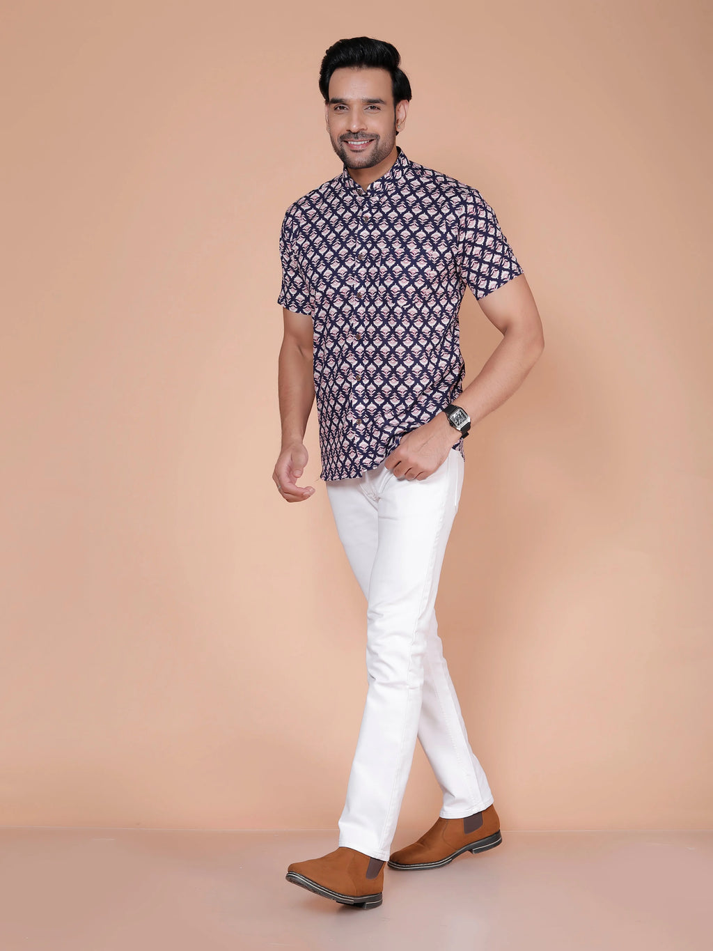 Black Casual Shirt For Men