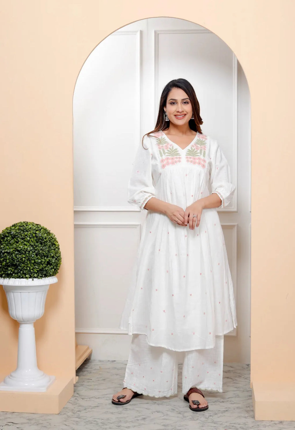 Pure Cotton Kurta Suit For Women