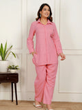 Peach Co-ord Set For Women