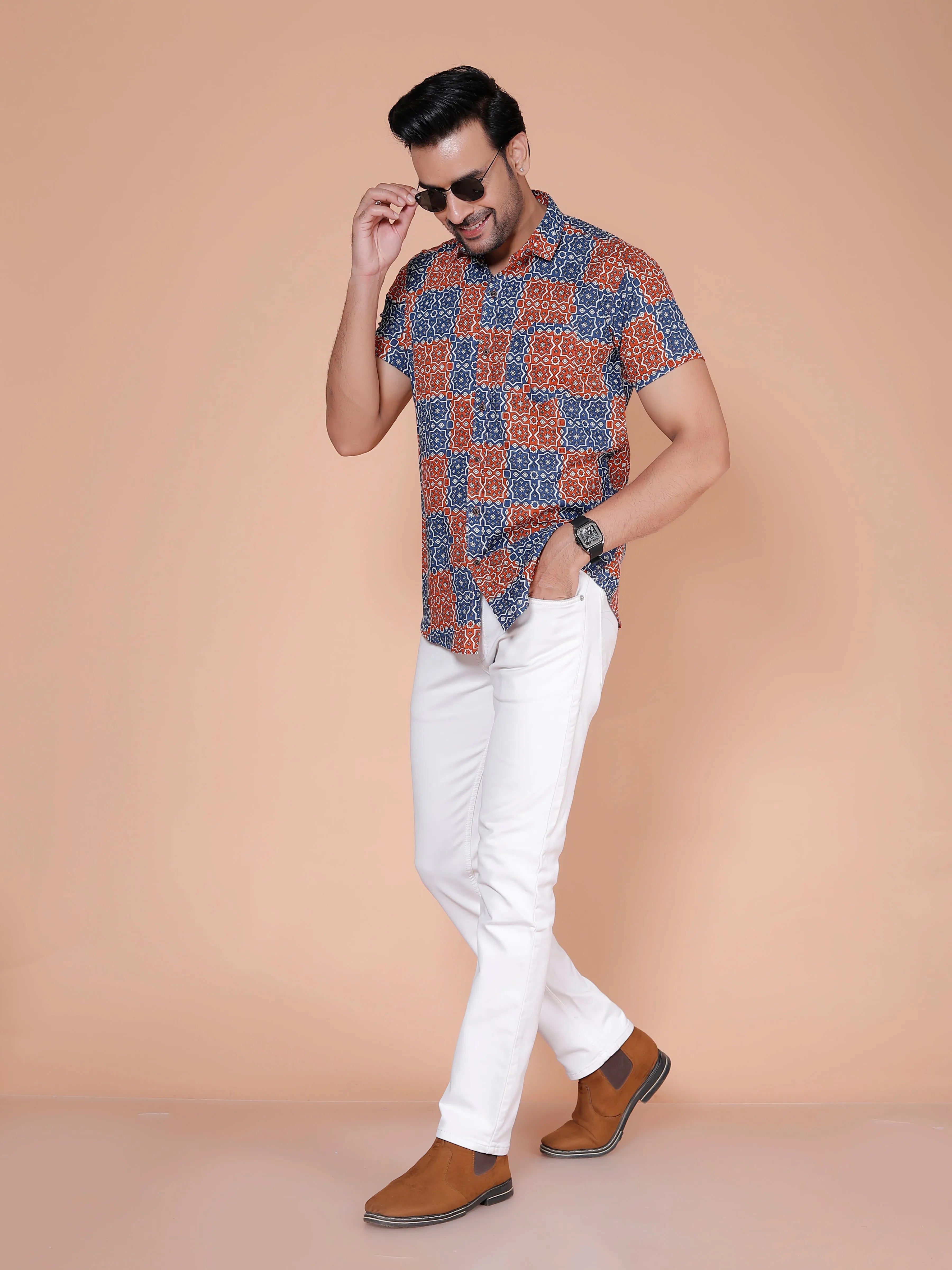 Printed Casual Shirt For Men
