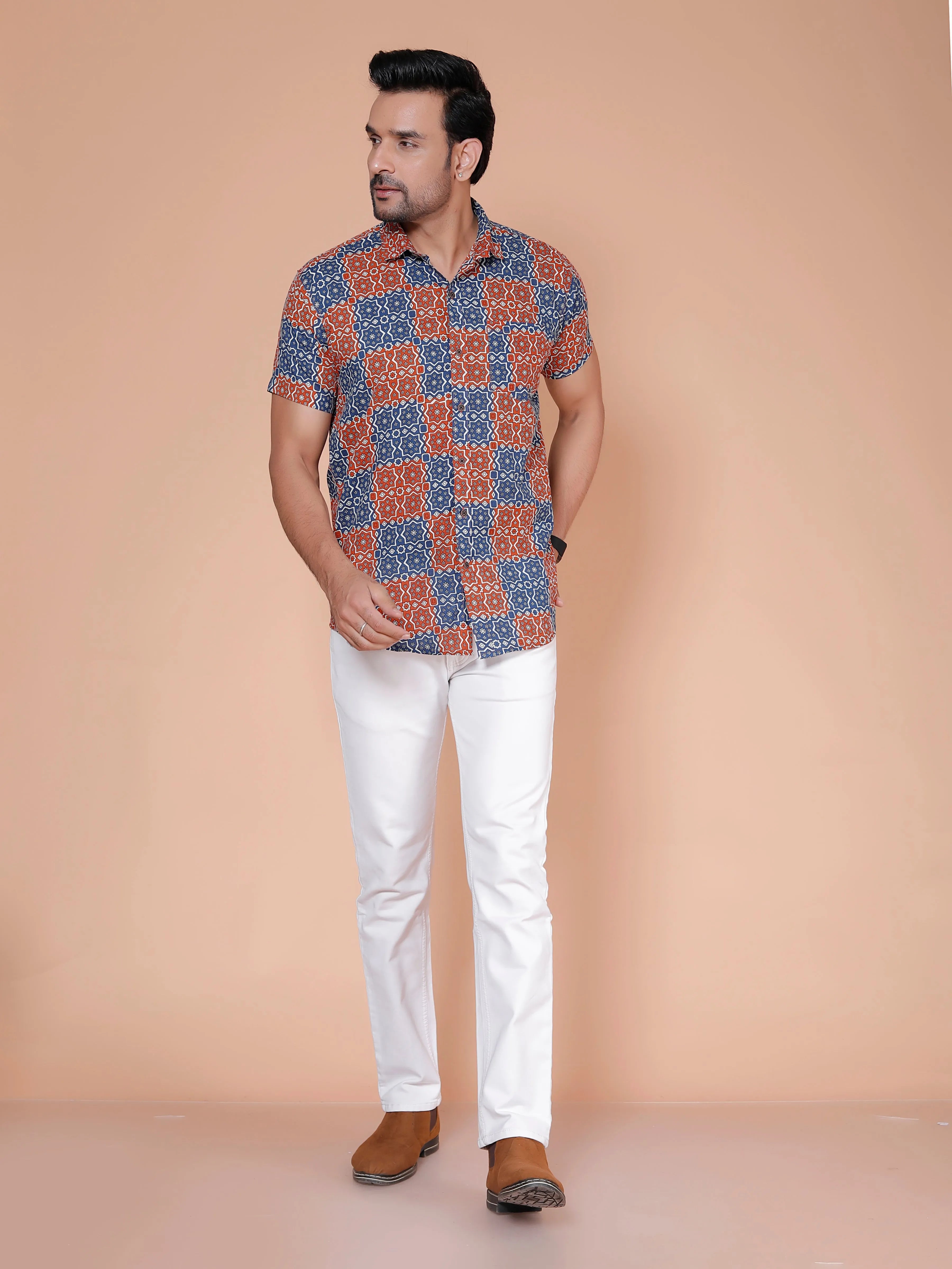 Printed Casual Shirt For Men