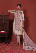 Mudra Earth Hand Block Print Suit Set