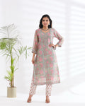 Embroidery Suit Set