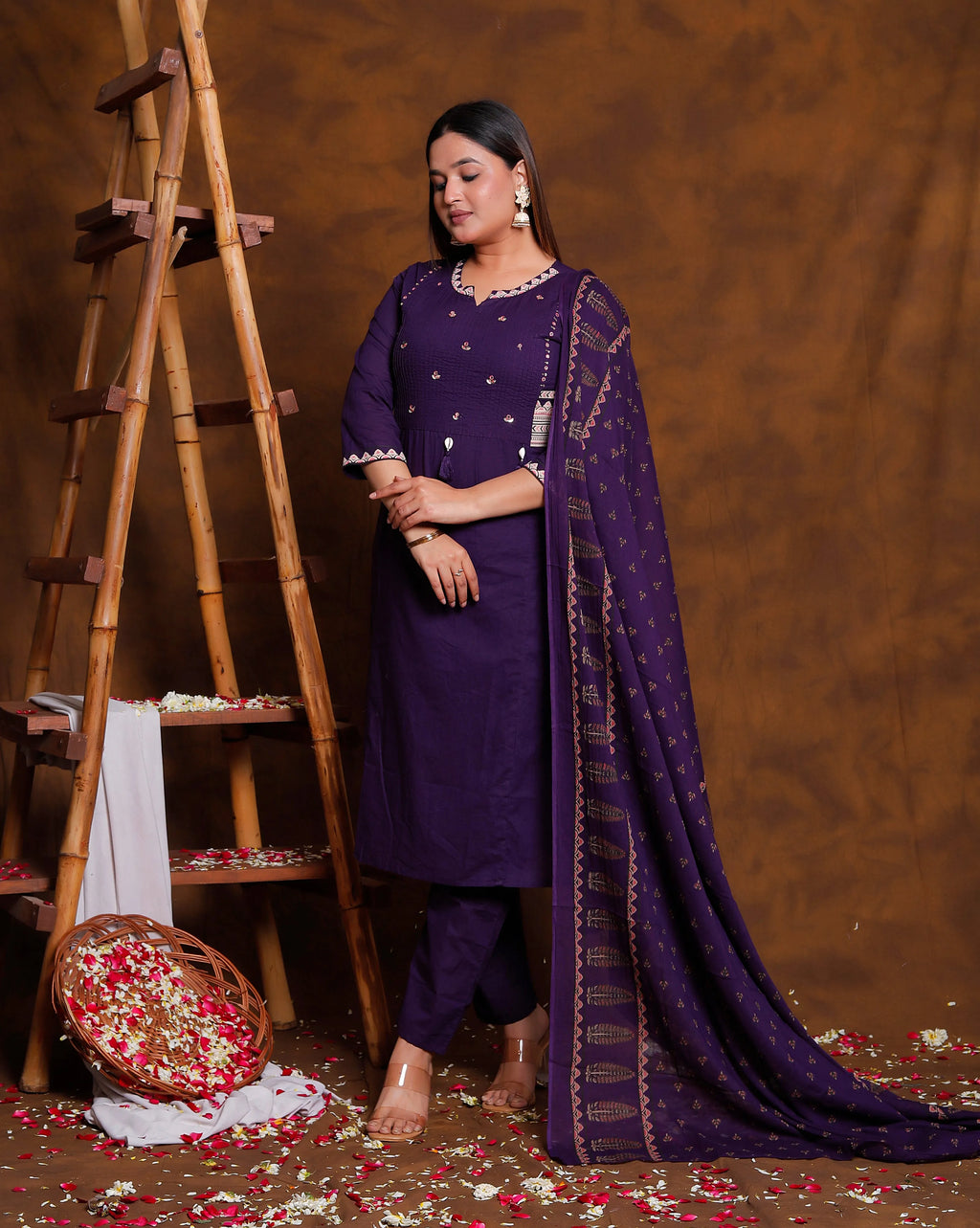 Velvet Amethyst 3 Piece Suit Set
