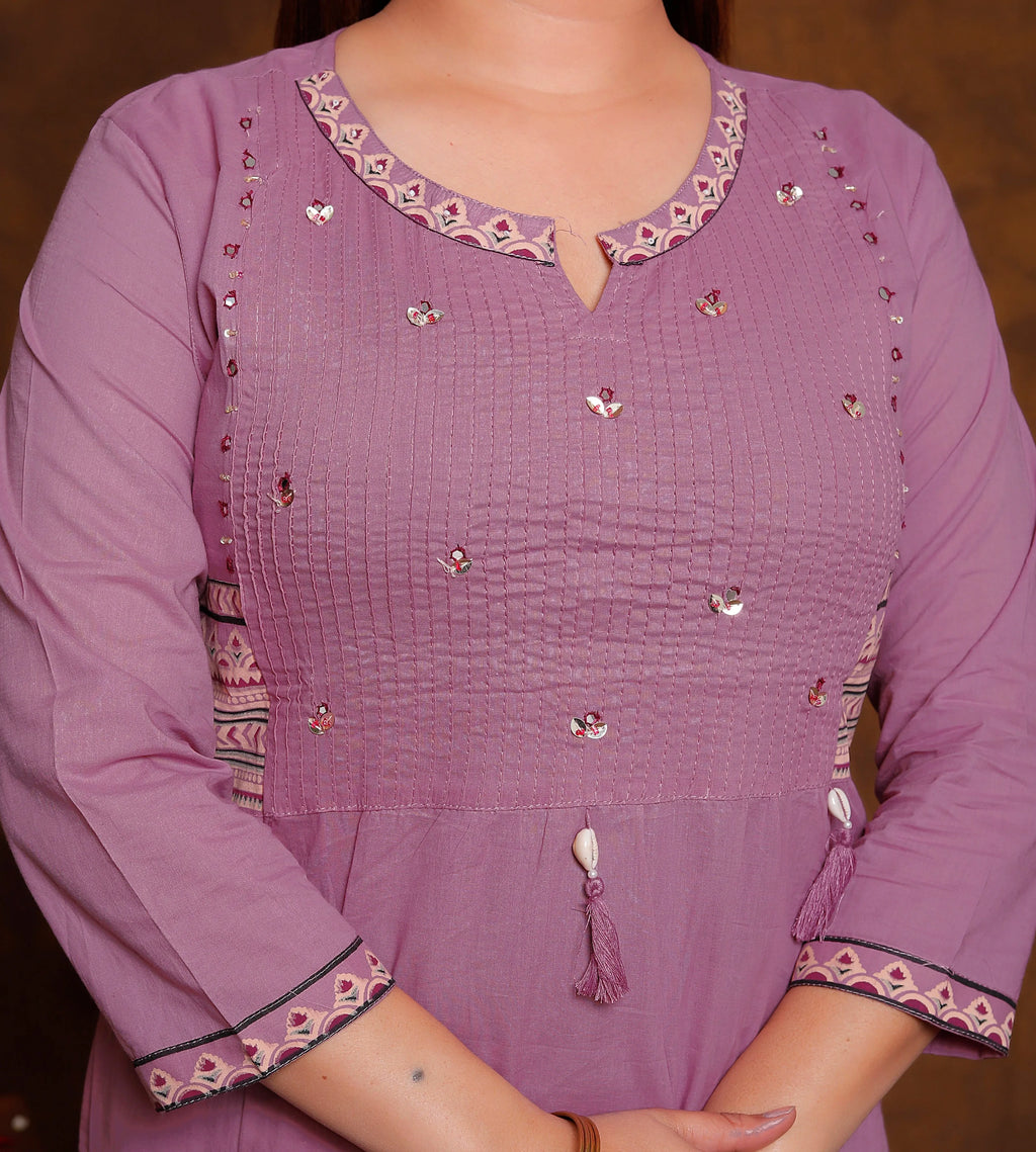 Antique Mauve 3 Piece Suit Set