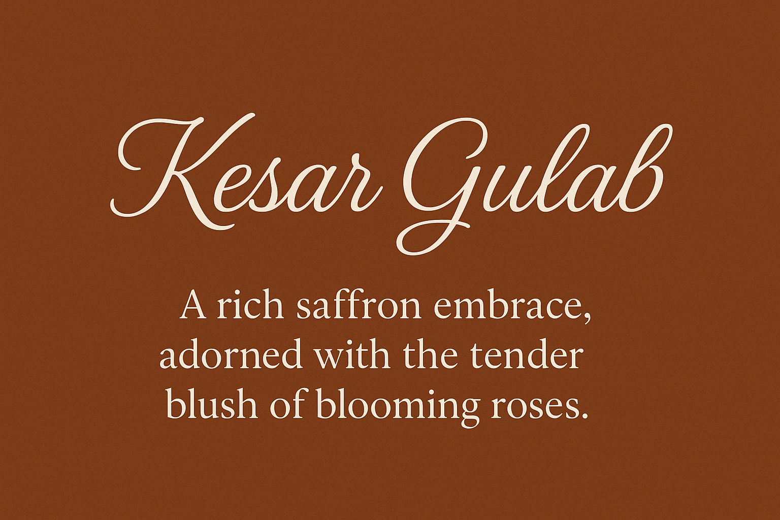 Kesar Gulab Cord Set