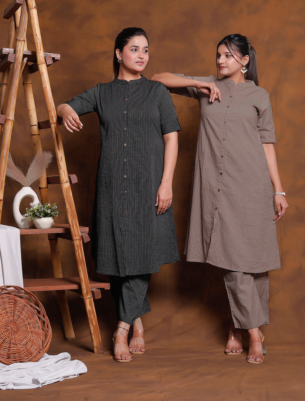 Aurelia Professional Co-ord Set Earthy Cocoa (Gray)