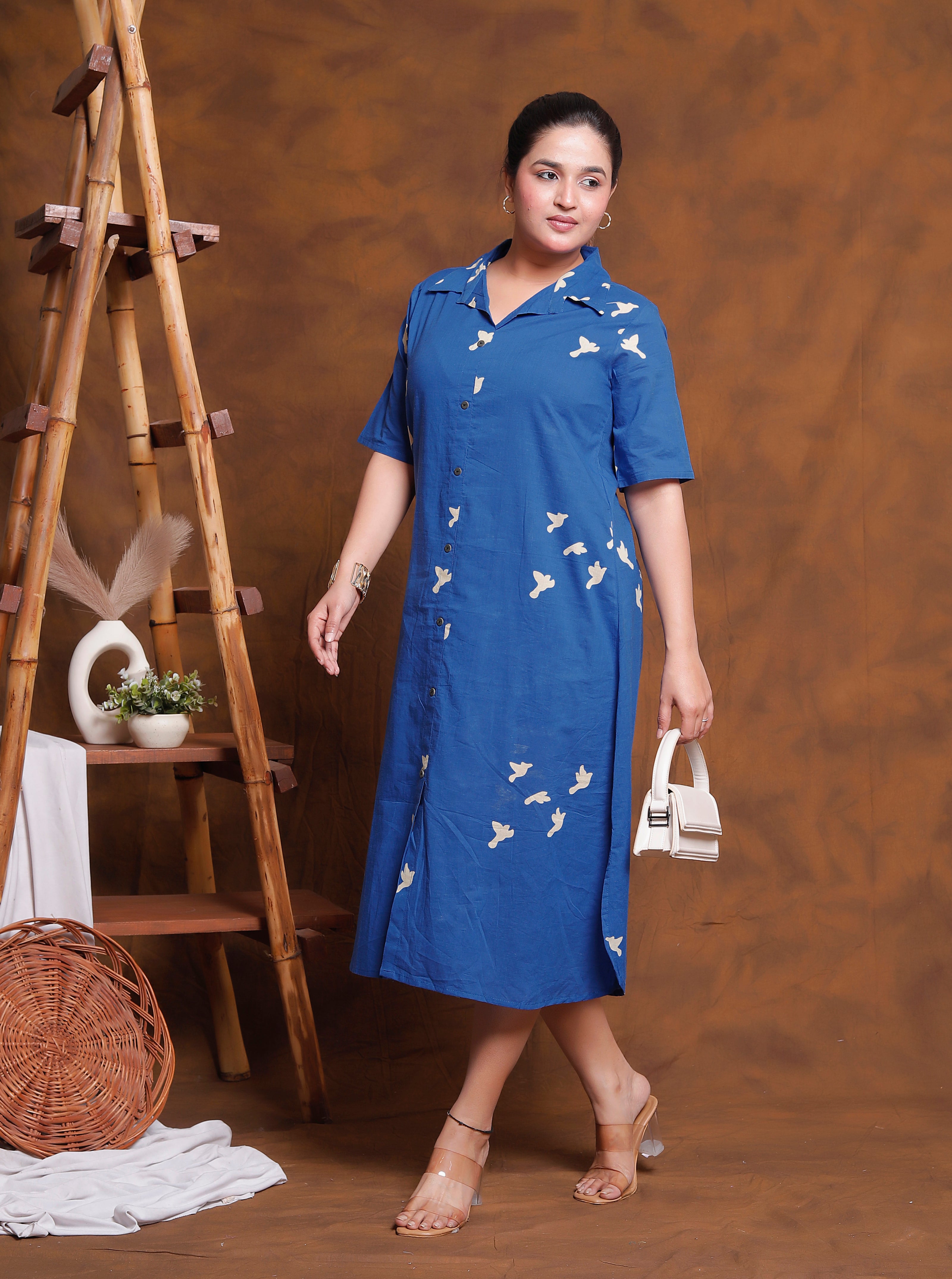 Dove Dress Blue
