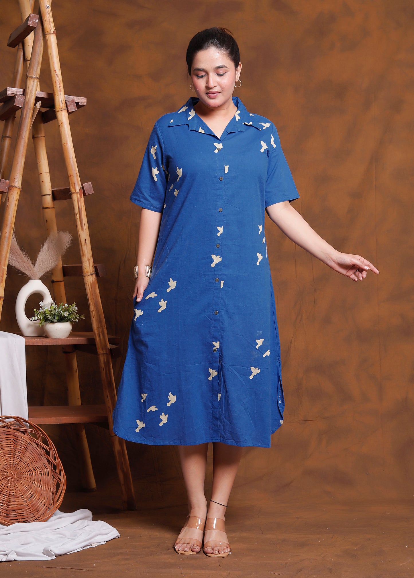 Dove Dress Blue