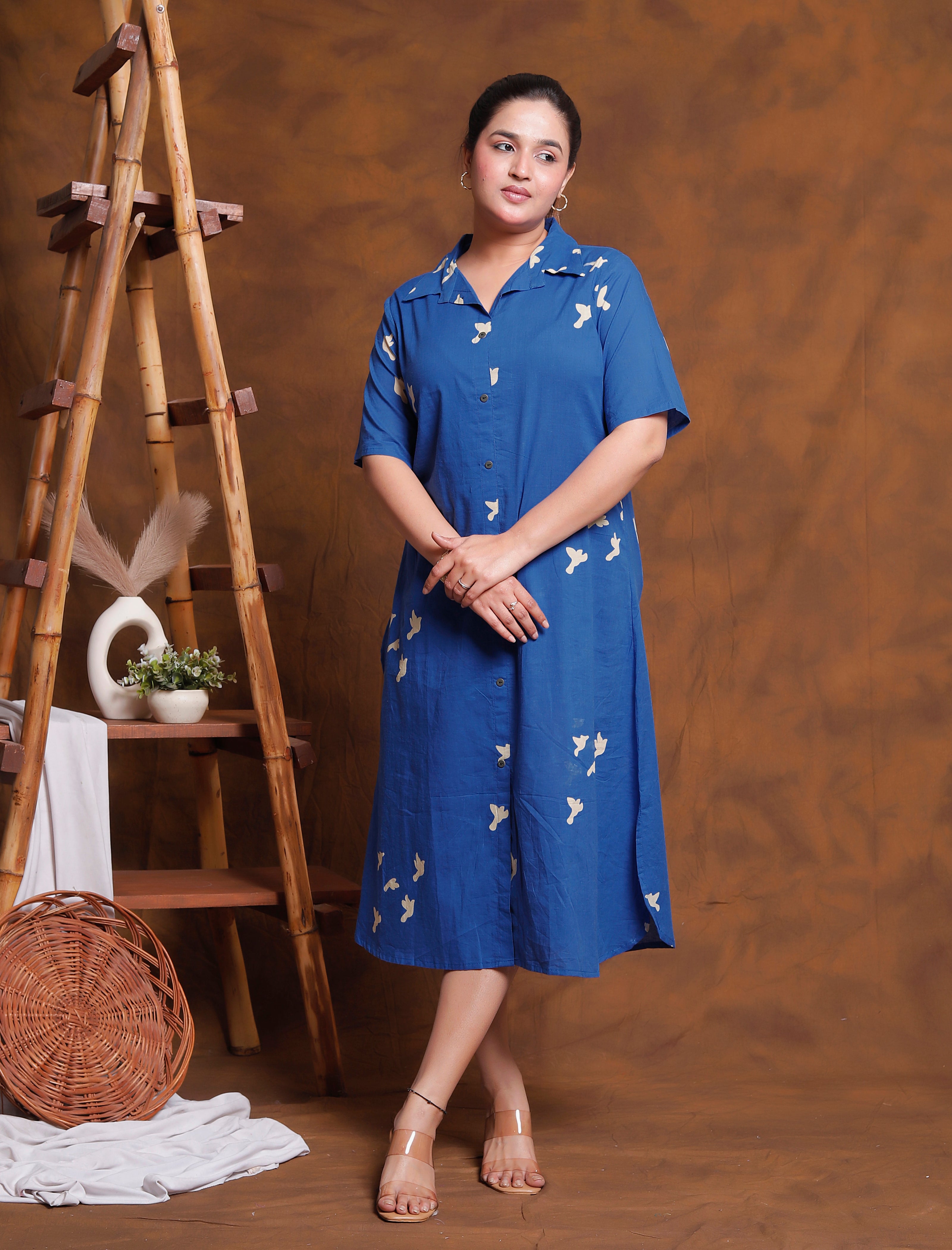 Dove Dress Blue