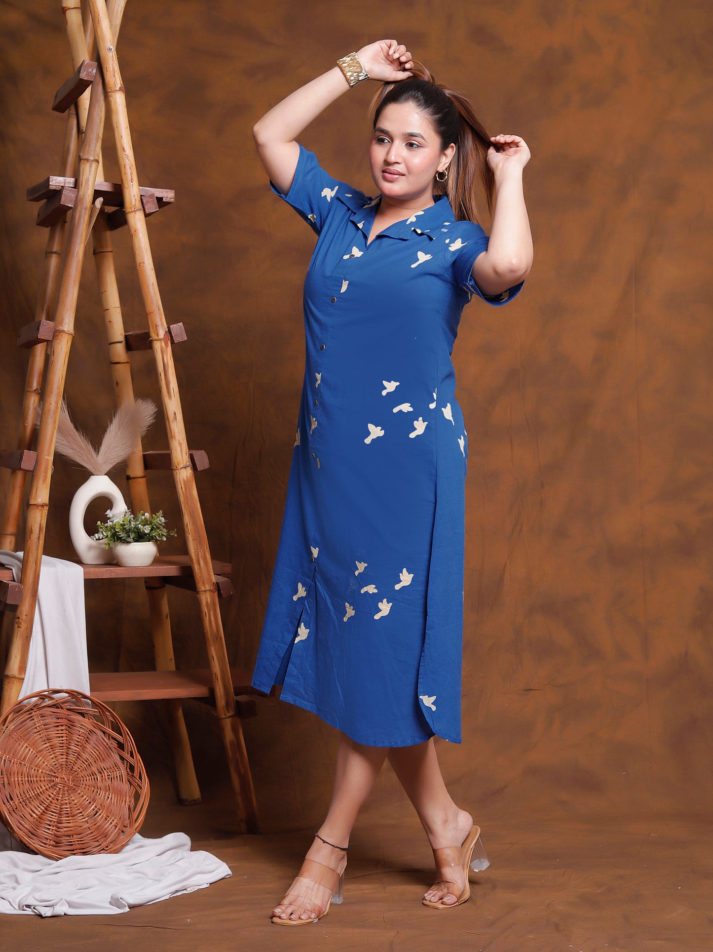 Dove Dress Blue