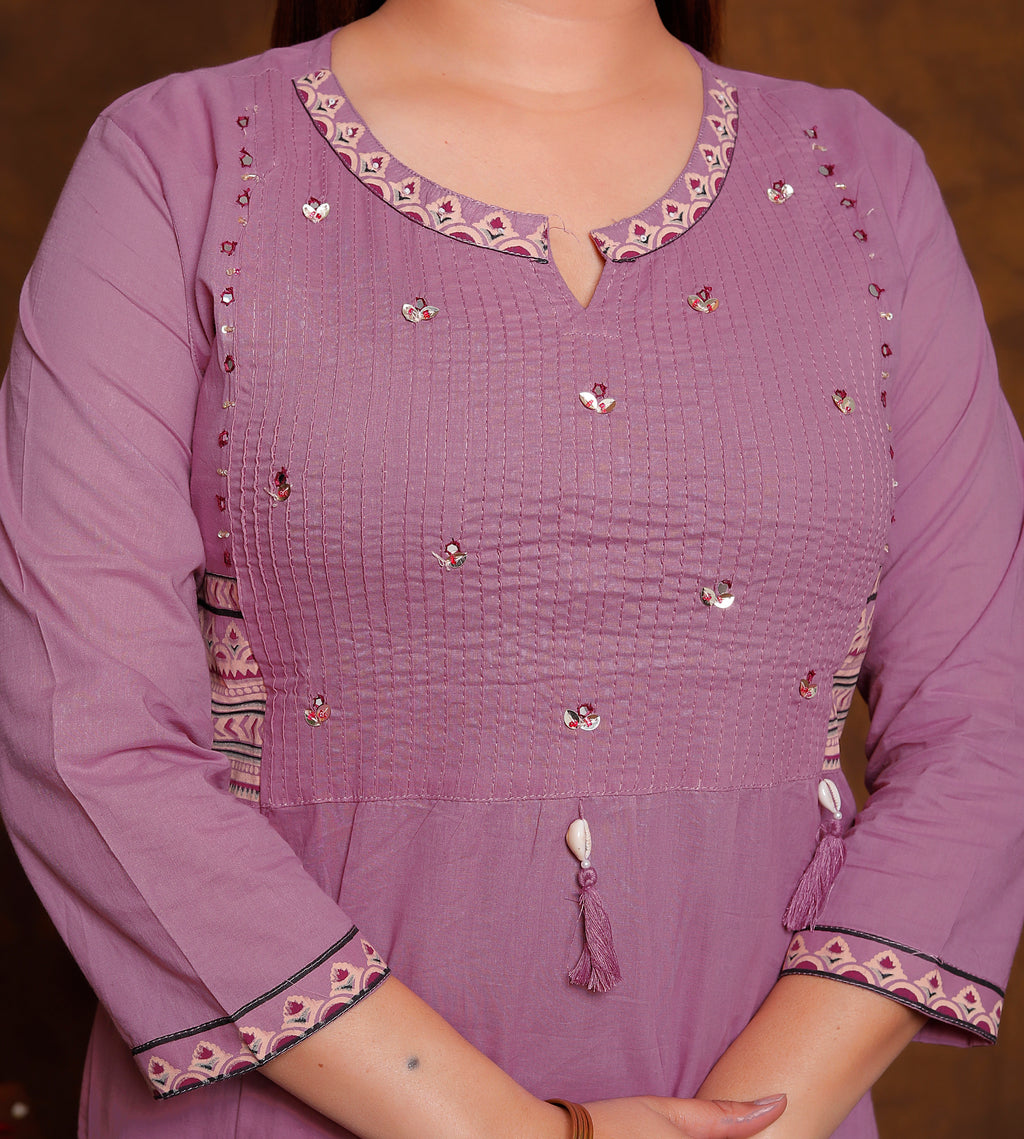Antique Mauve 3 Piece Suit Set