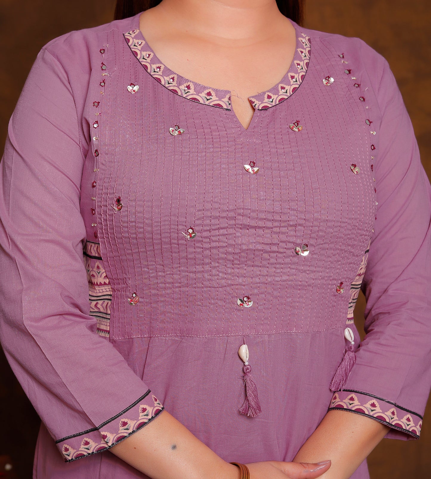 Antique Mauve 3 Piece Suit Set