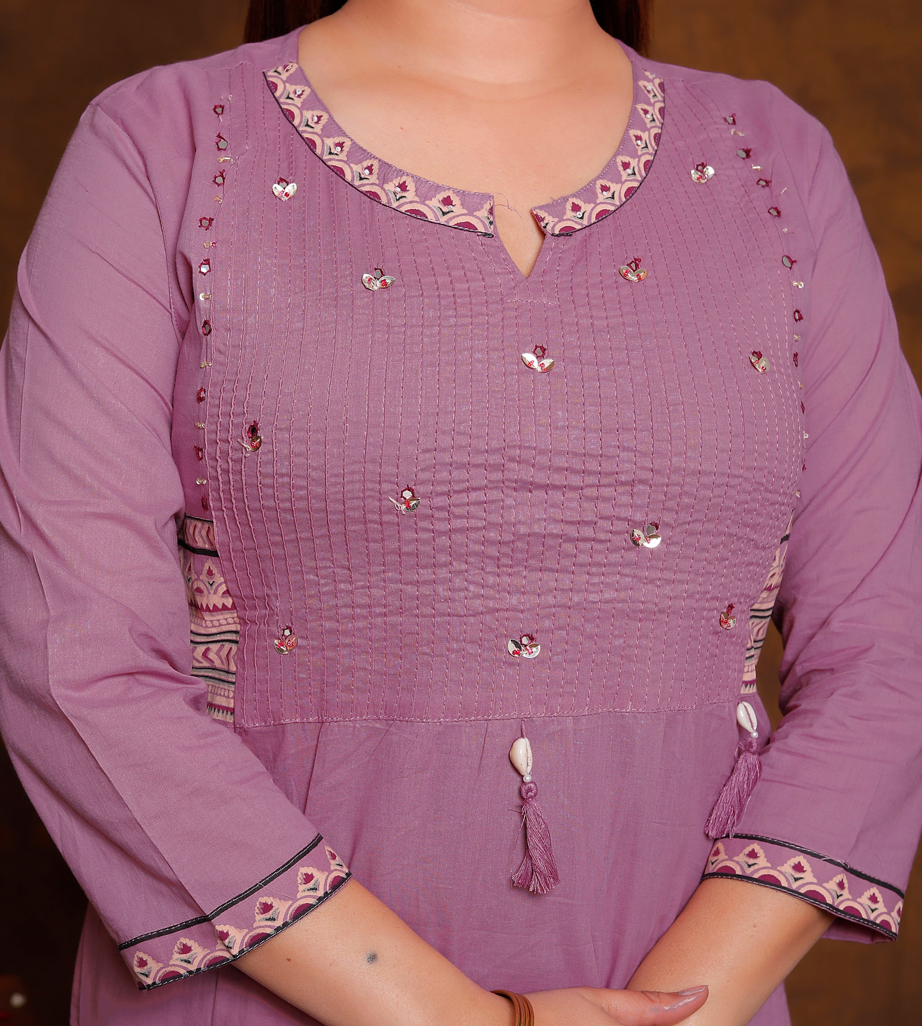 Antique Mauve 3 Piece Suit Set
