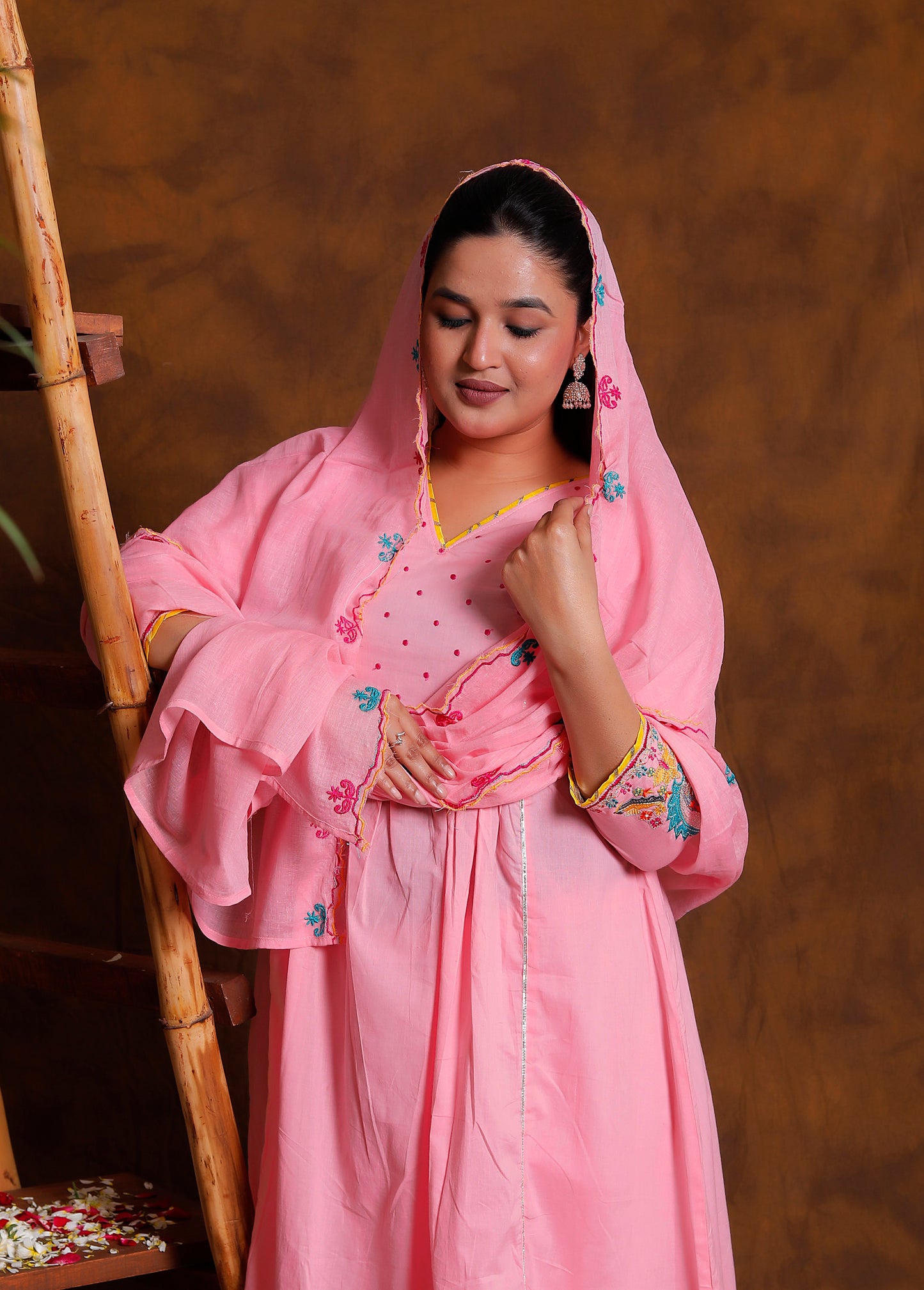 Blush Petal 3 Piece Suit Set