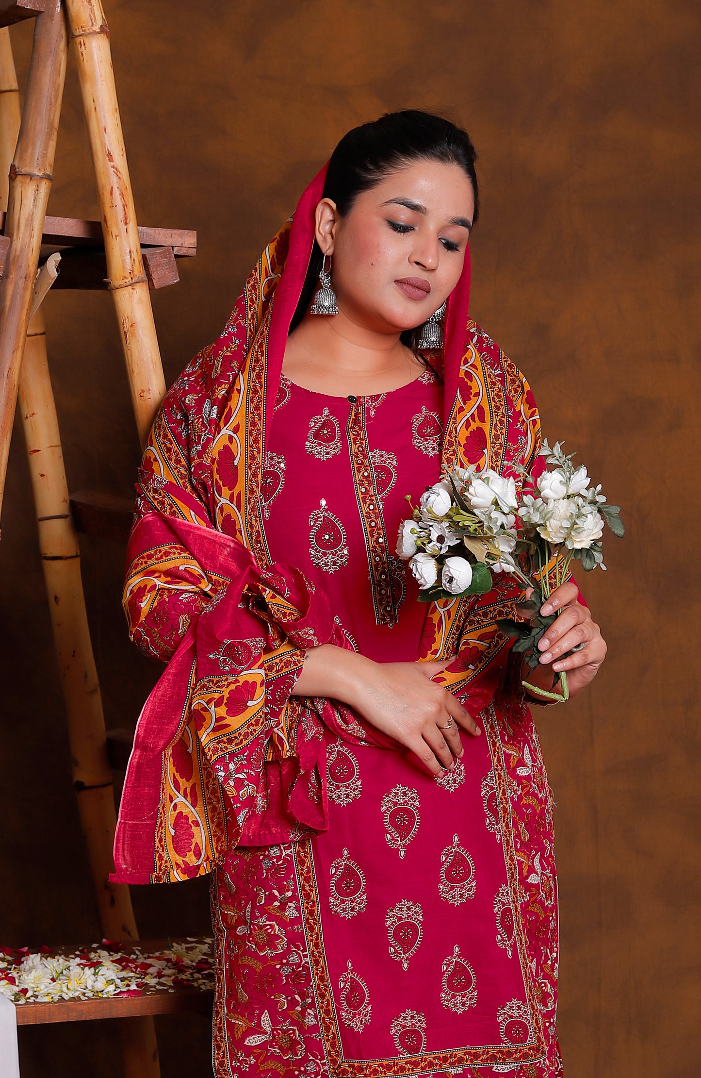 Basanti Gulbahar 3 Piece Suit Set