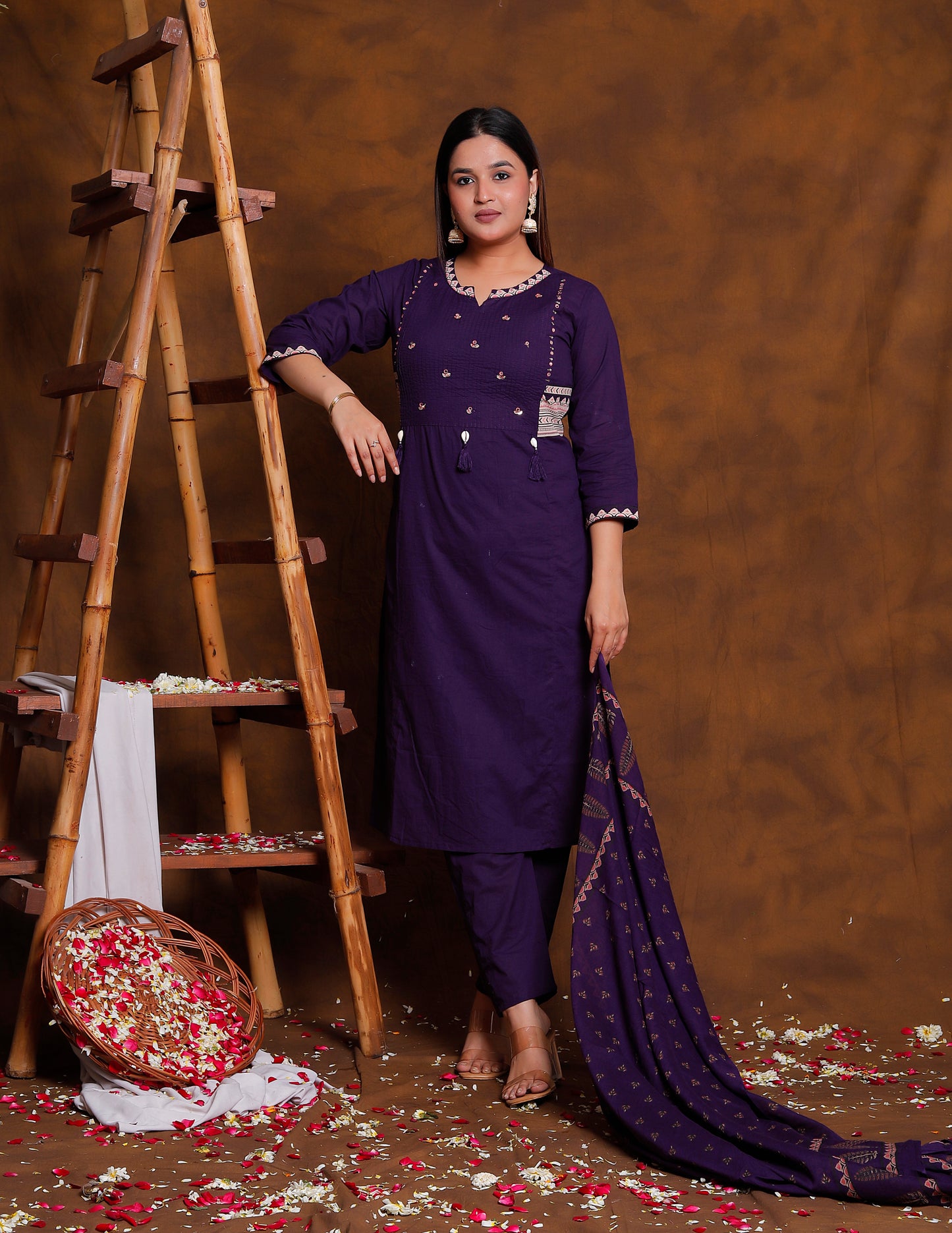 Velvet Amethyst 3 Piece Suit Set