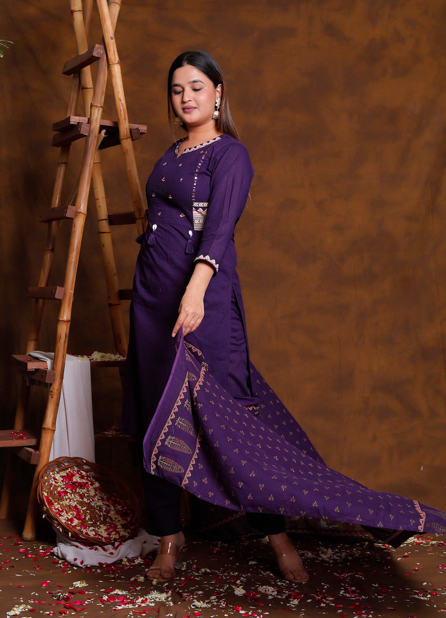 Velvet Amethyst 3 Piece Suit Set